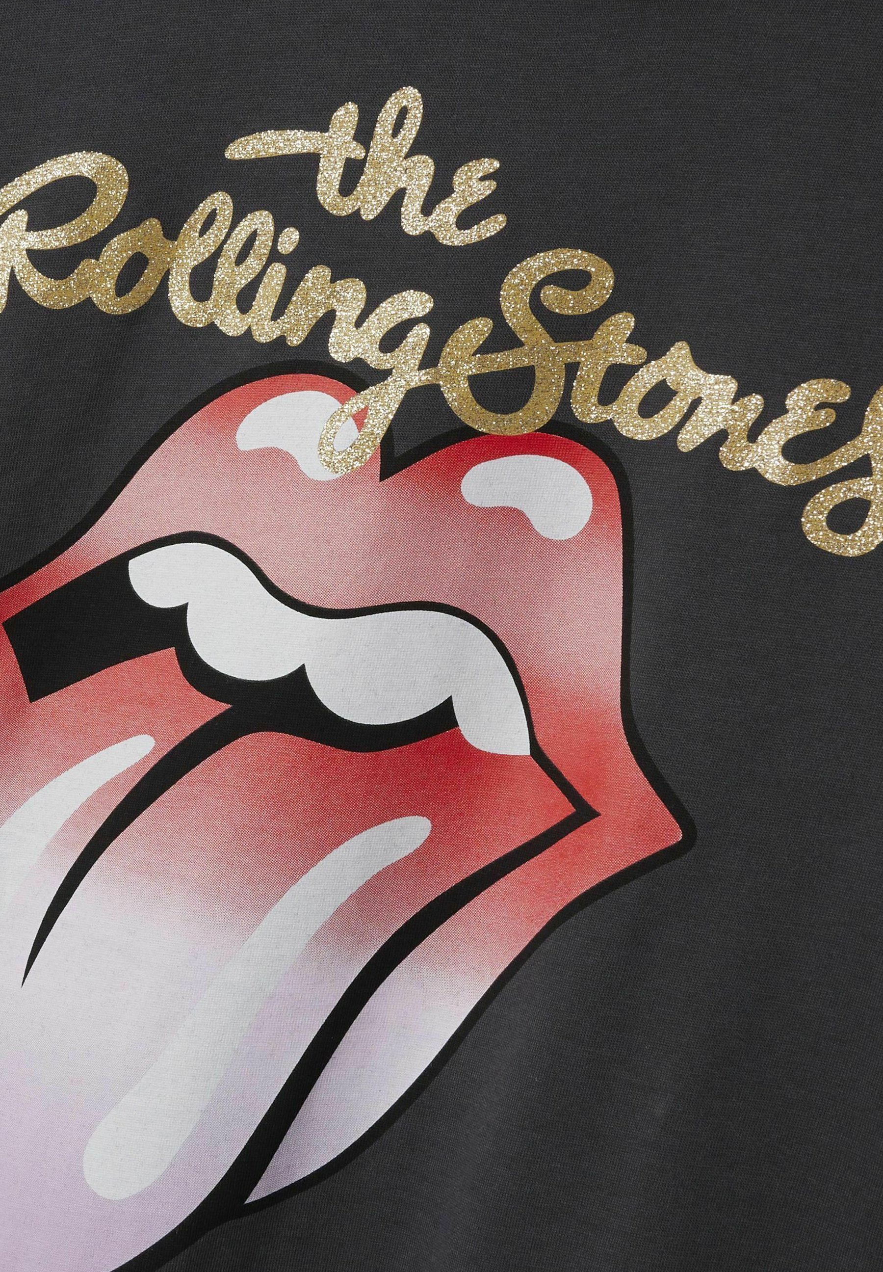 TWO SOON ROLLING STONES - Stampa T-shirt - asfalto