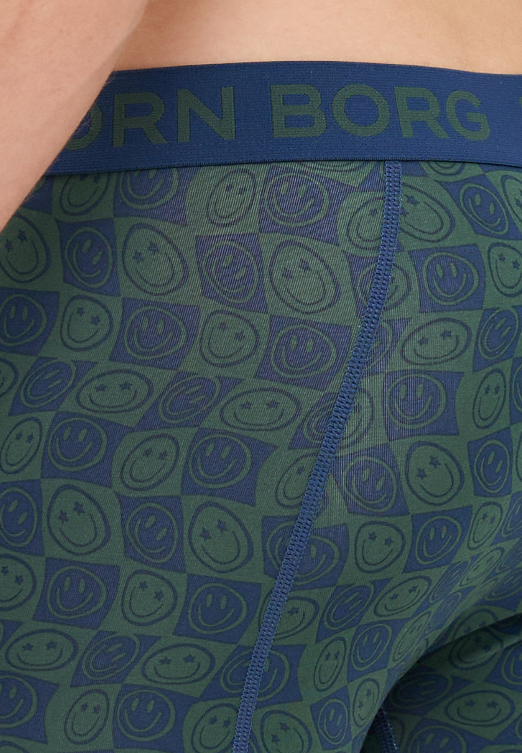 Björn Borg 3-pack - Boxershorts - blauw/groen