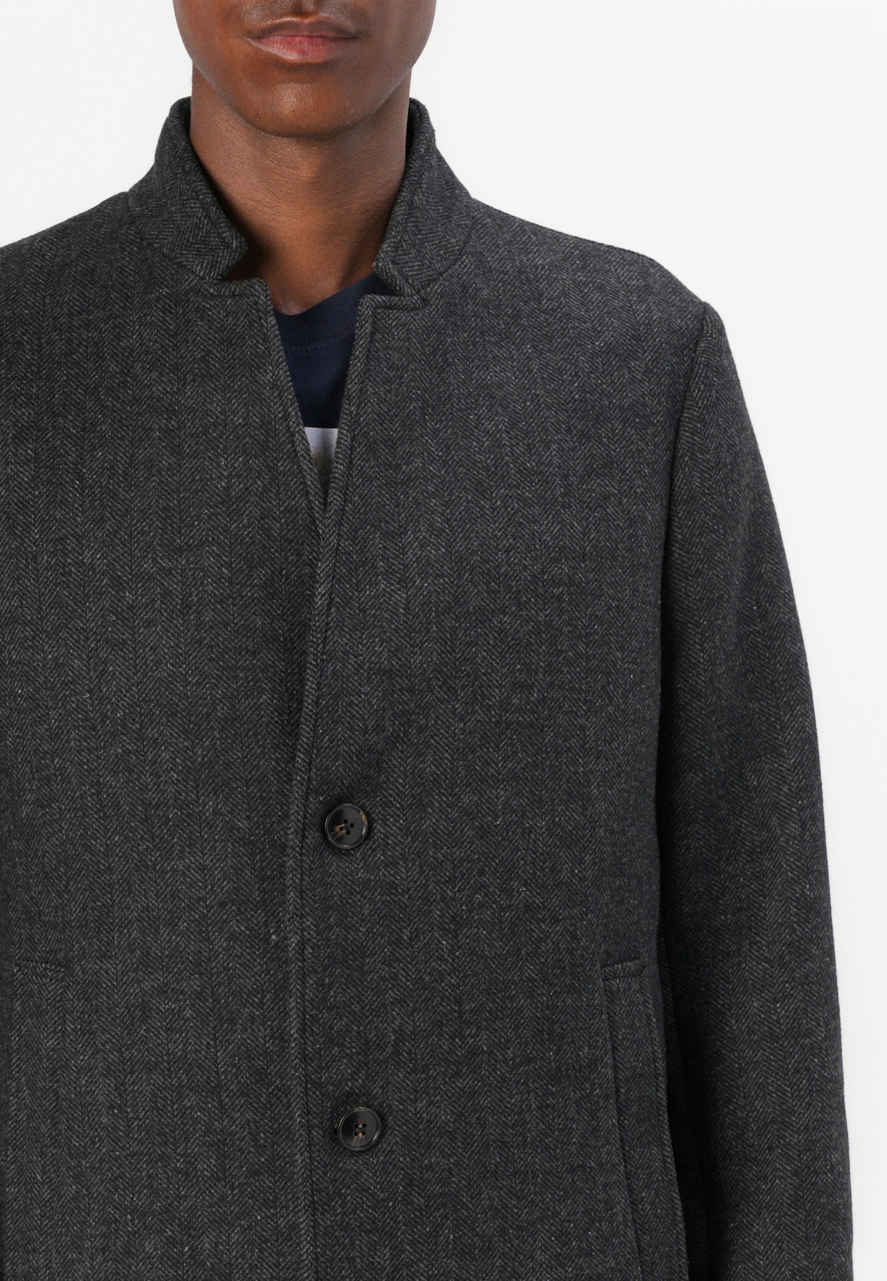 TOM TAILOR DENIM korte jas - grijs