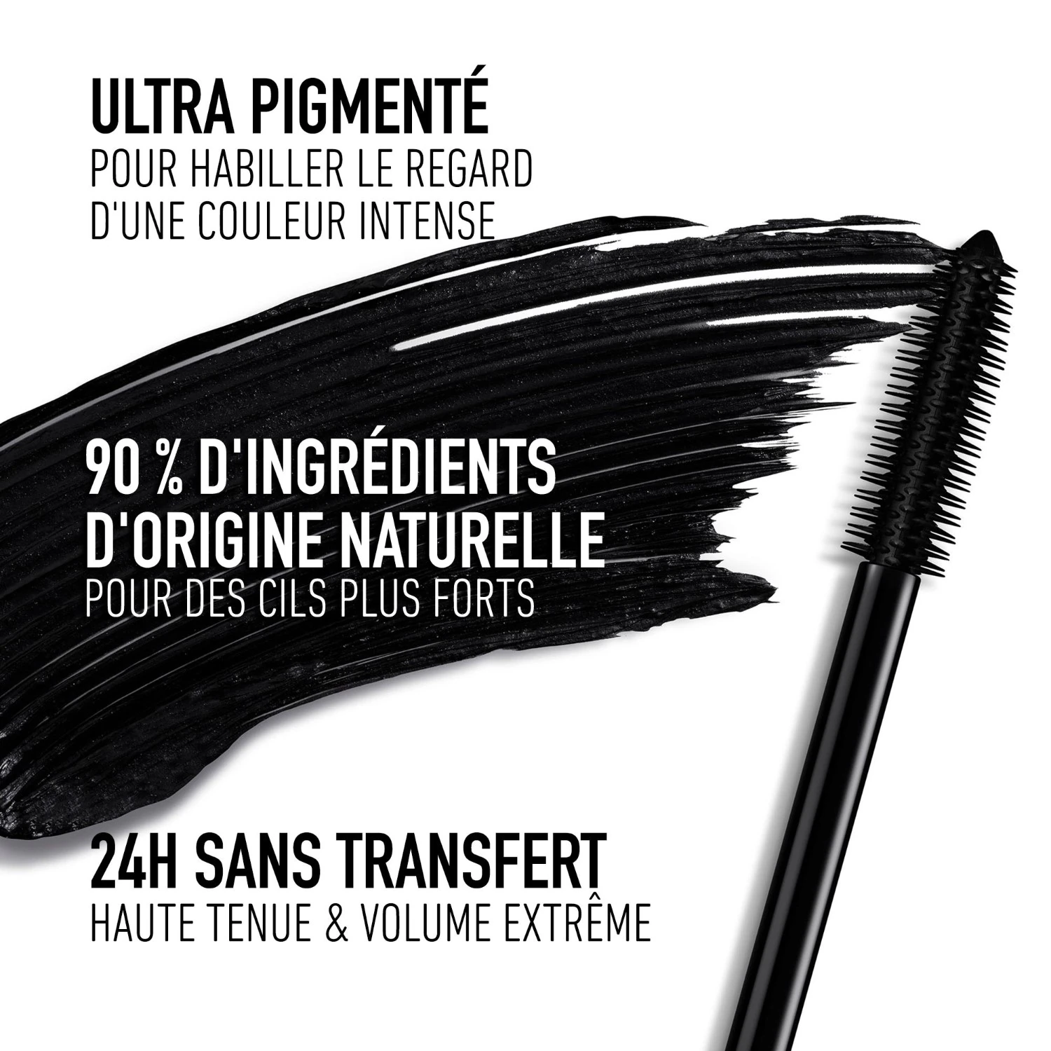 DIOR Pump 'N' Volume - Mascara squeezable volume XXL tenue 24h - 90 % d'ingrédients d'origine naturelle