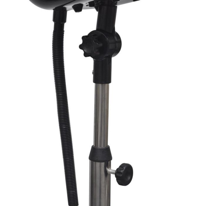 Lavabo de salón vidaXL negro