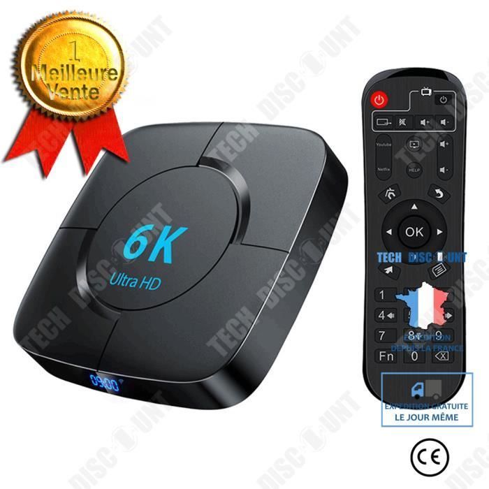 TV Network Decoder - TD® - Android 1080P - 2GB RAM - 8GB Storage - 6K Resolution