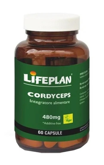 LIFEPLAN Cordyceps voedingssupplement Life Plan 60 capsules