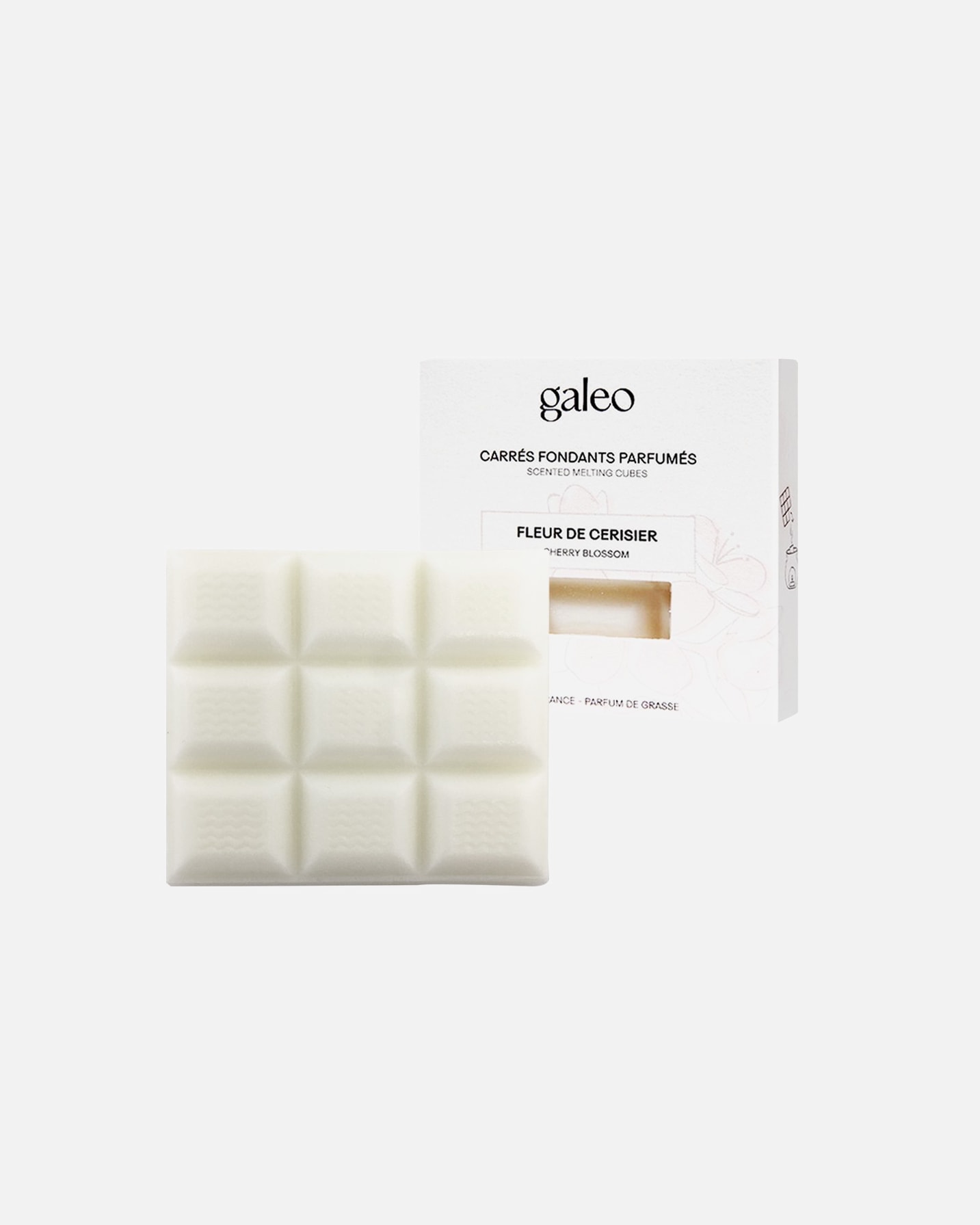 Galeo Carrés fondants parfumés fleur de cerisier