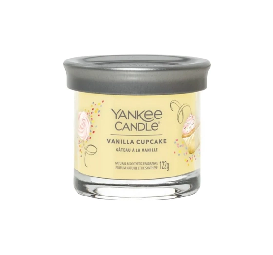 Yankee Candle Signature Tumbler mała świeca zapachowa Vanilla Cupcake 122 g