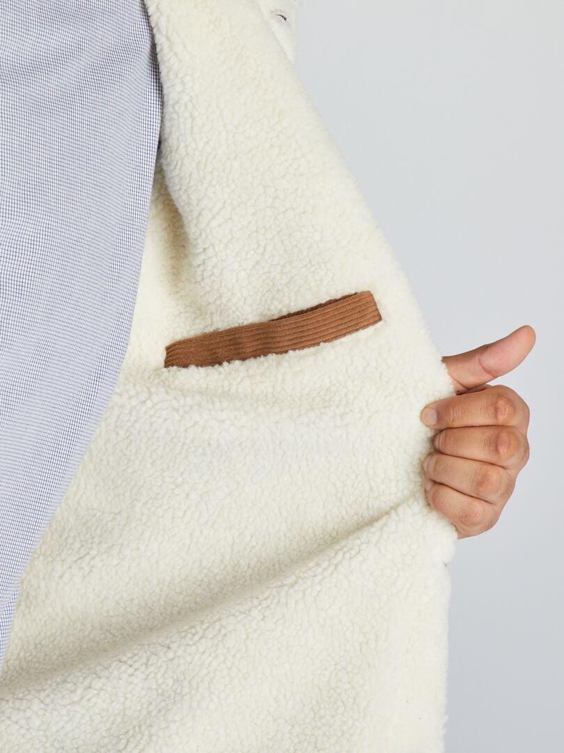 Chaqueta estilo aviador - MARRÓN