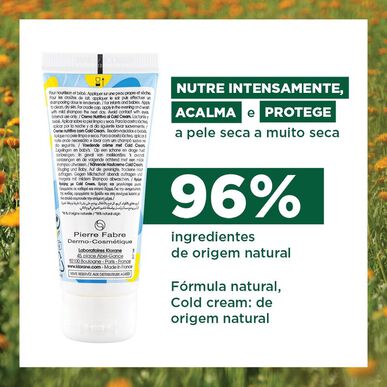 Klorane Baby Nourishing Cream kylmävoiteella Ravitseva voide Kuivalle iholle 0 kuukautta 125 ml 125 ml