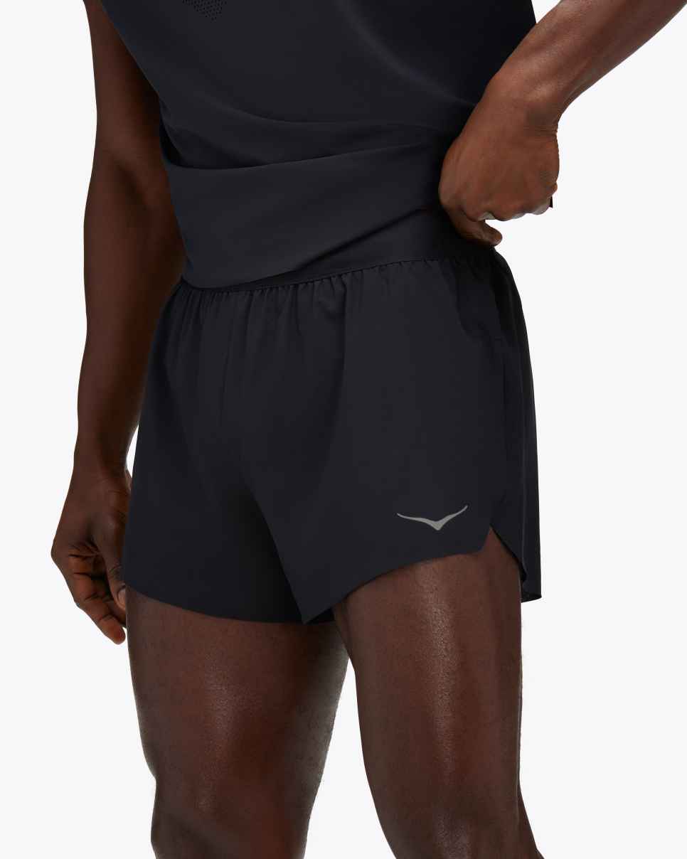HOKA Renntag Split Short Black
