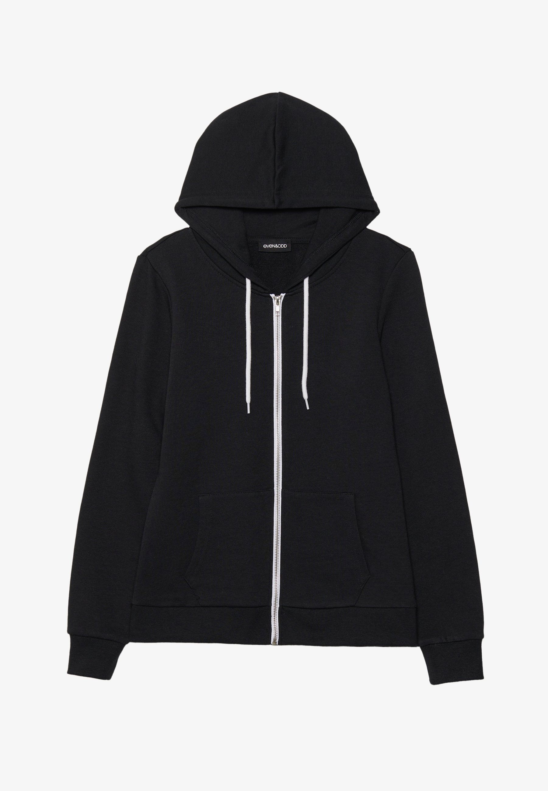 Even&Odd sweatshirt met rits - zwart