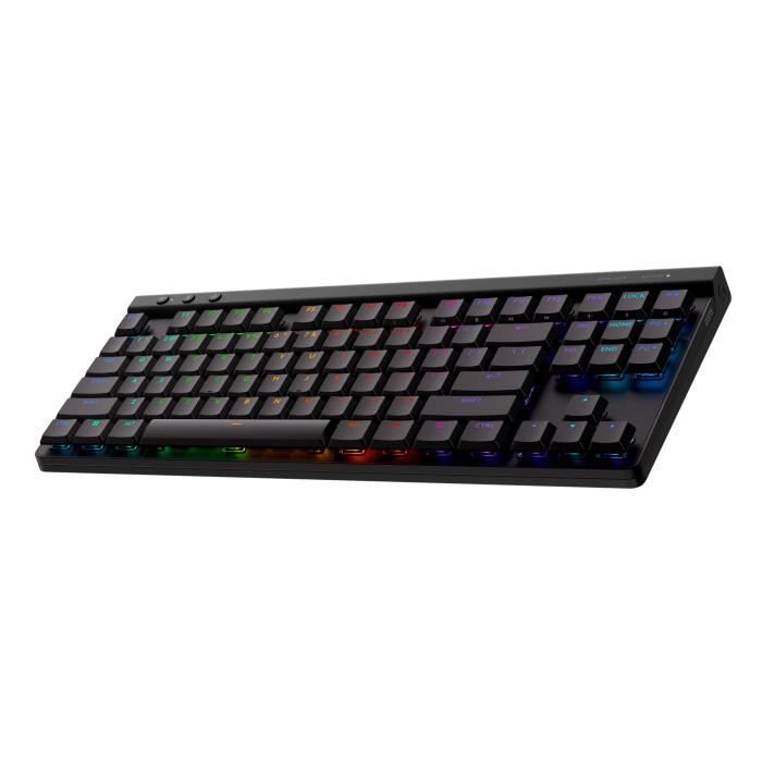 Tastiera da gioco - Wireless - Logitech G - G515 TKL Lightspeed - AZERTY - Interruttori meccanici lineari - Retroilluminata - Nera