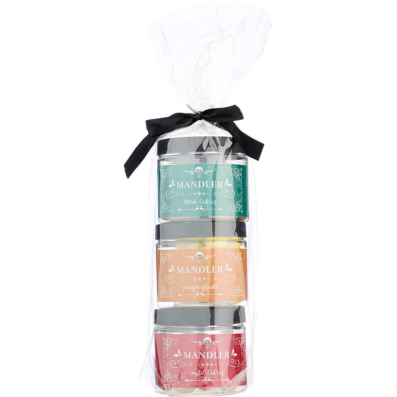 Boules de chocolat Lea aux amandes, paquet de 3 sous cellophane