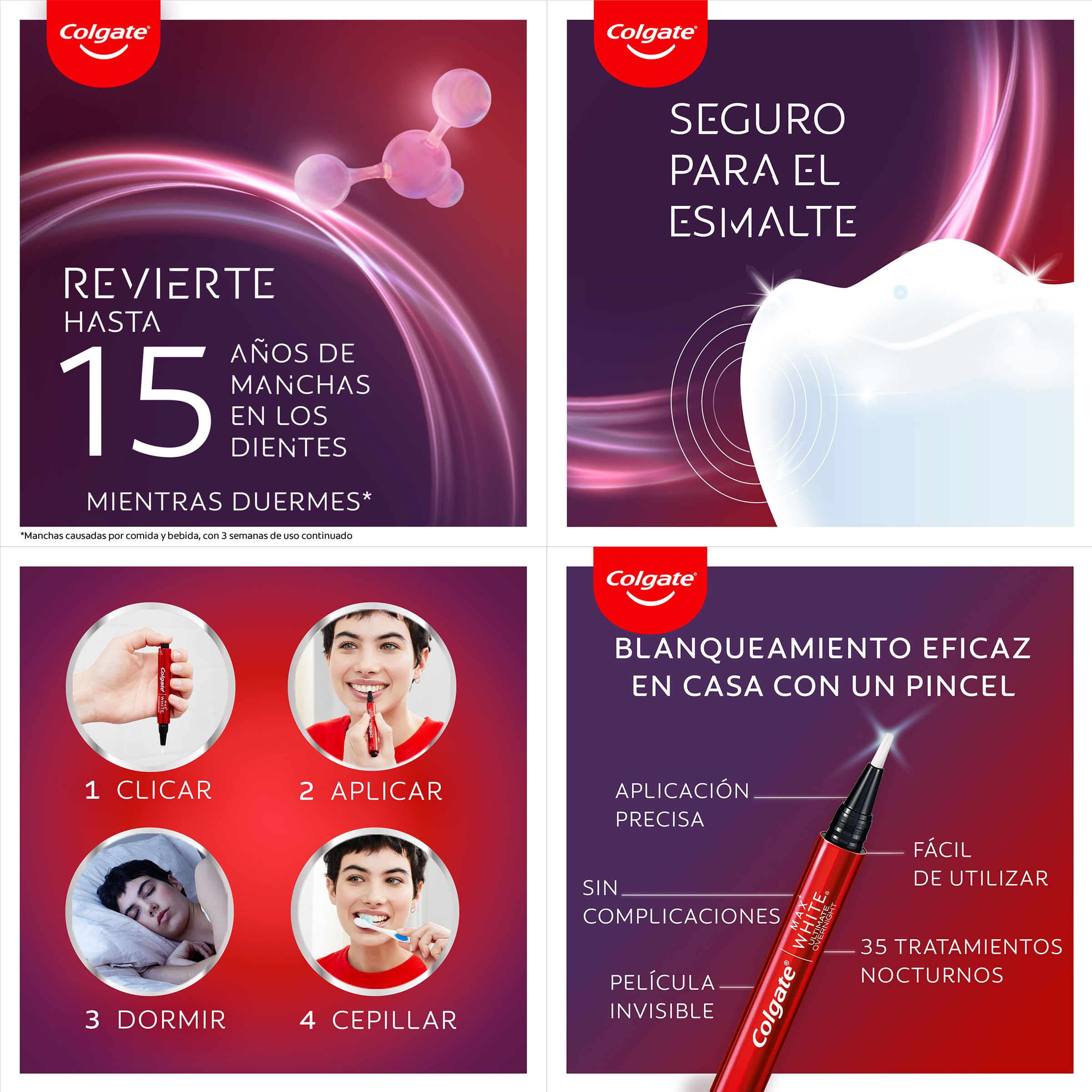 Max White noćni serum za izbjeljivanje zuba Paste za zube i paste za zube