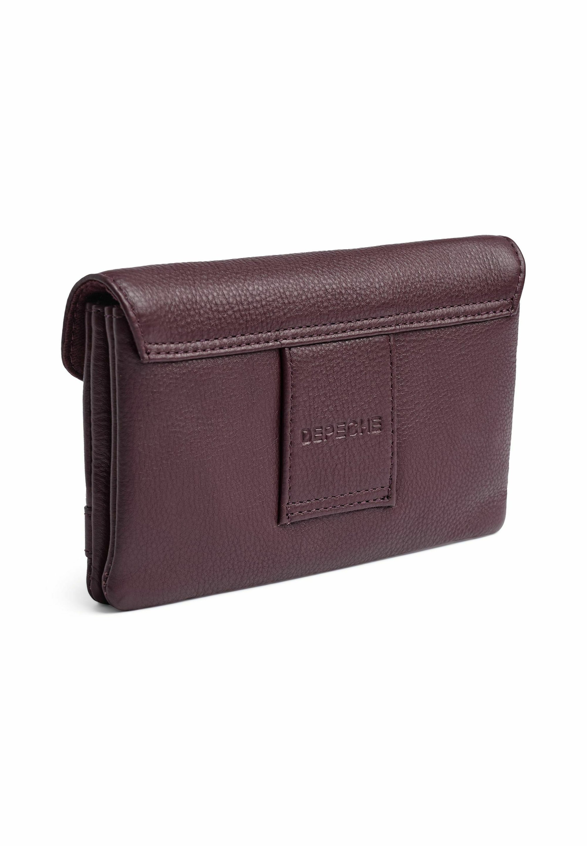 DEPECHE PURSE - Portemonnee - ossenbloed