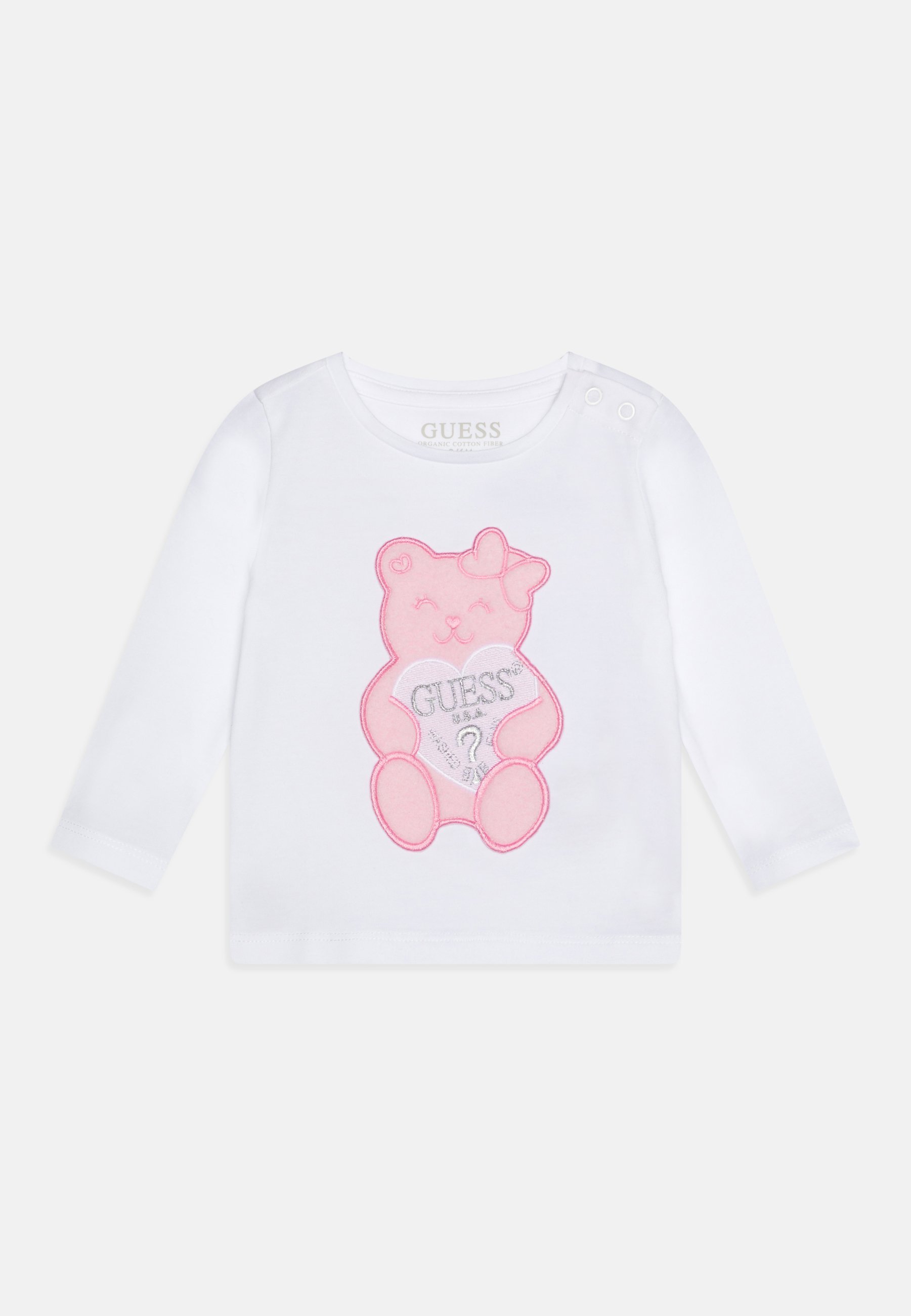 Guess peuter - Top met lange mouwen - spierwit