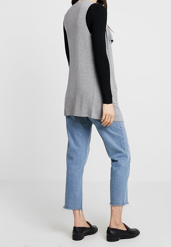 Gilet Anna Field - grigio chiaro screziato
