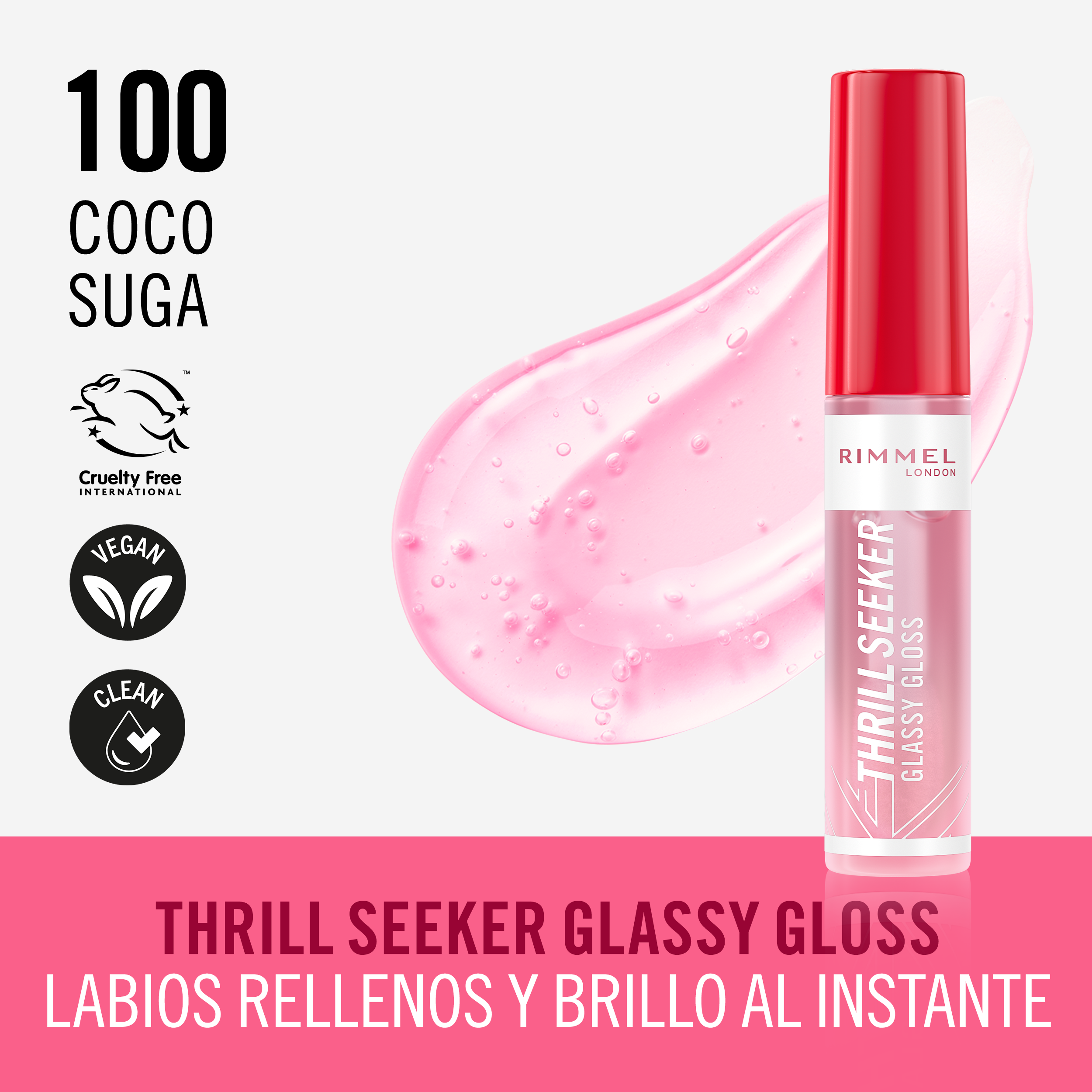 Thrill Seeker Glassy Gloss Sijaji za ustnice in bleščila za ustnice