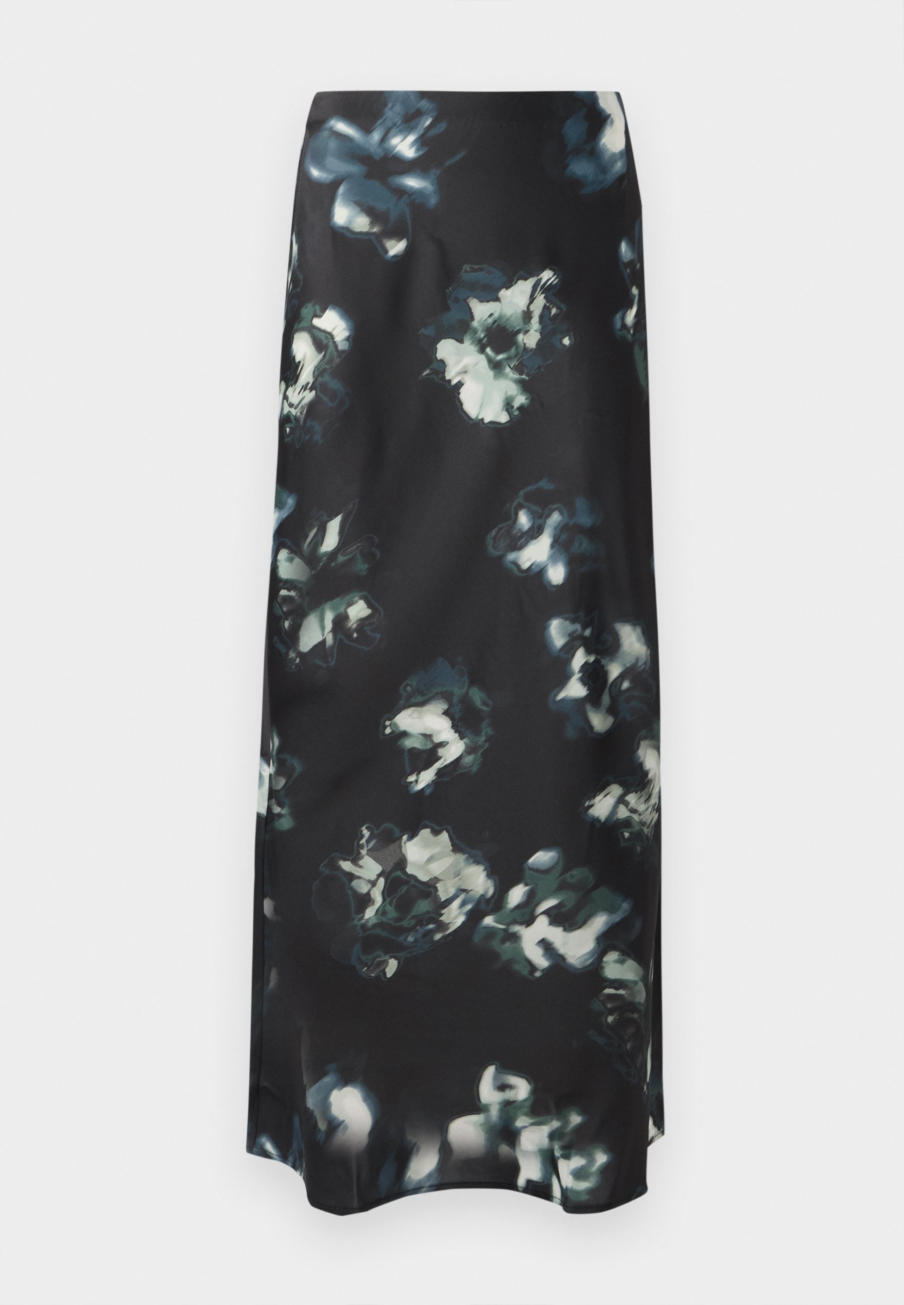 YAS YASPELLA - Maxi rok - zwart