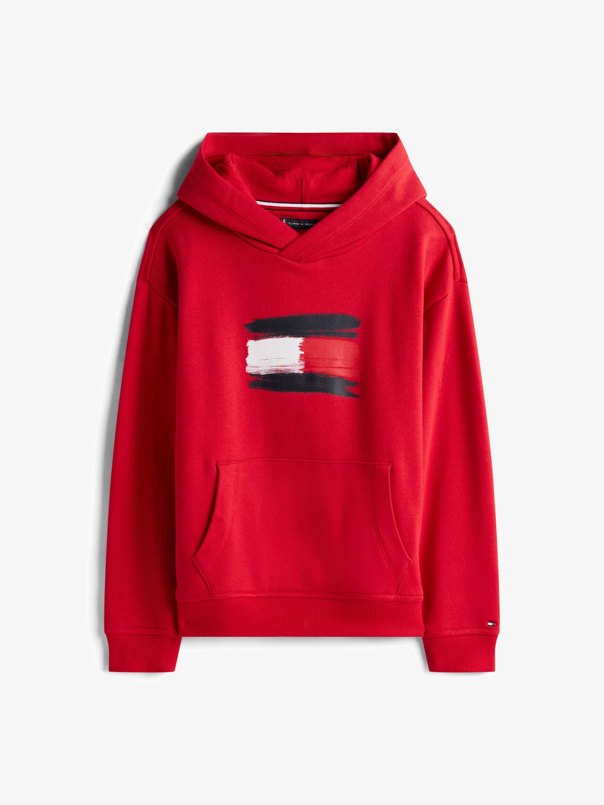 Tommy Hilfiger FLAG - Sweatshirt - medium rood