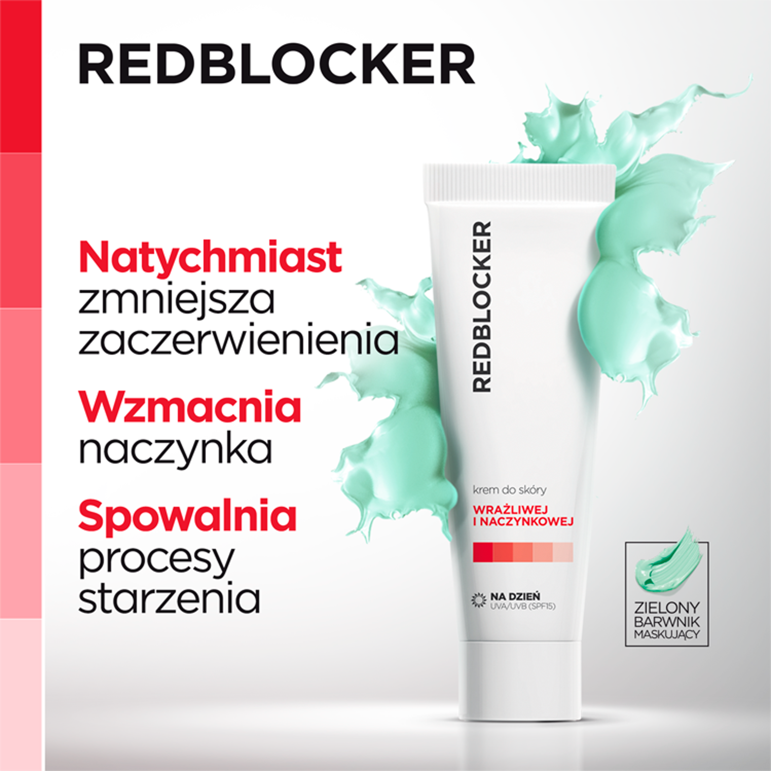 Crema de día Redblocker para piel sensible 50 ml