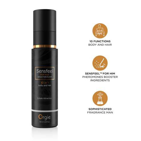 Orgie Sensfeel for Man 10in1 feromonu pavedināšanas eliksīrs