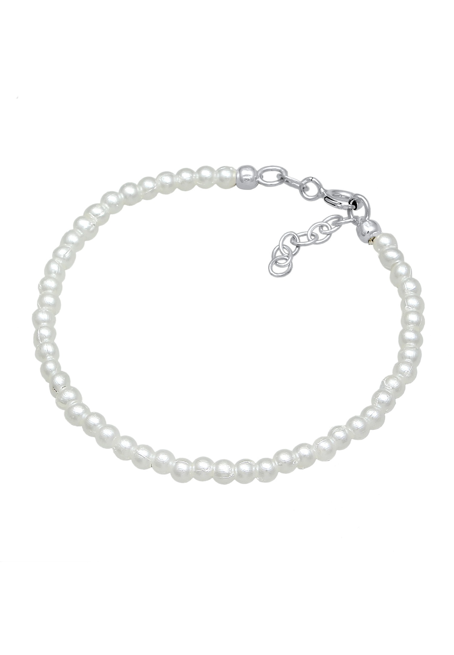 Elli Enfants Tendance intemporel avec perles synthétiques en argent sterling 925