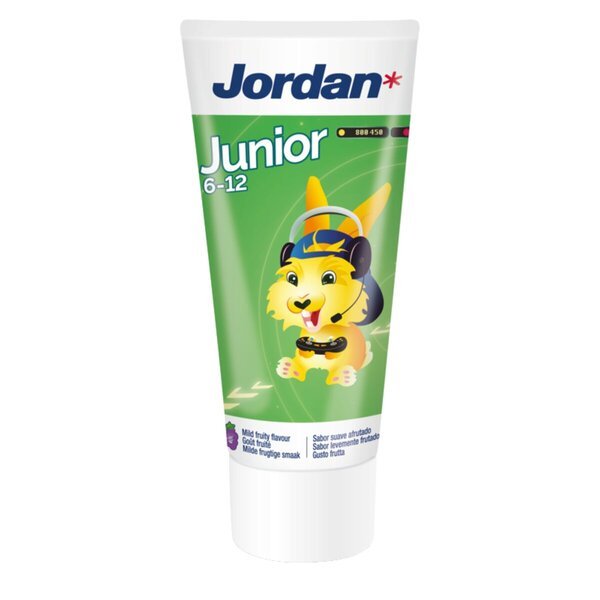 Jordan Junior zobu pasta 6-12 gadiem, 50 ml