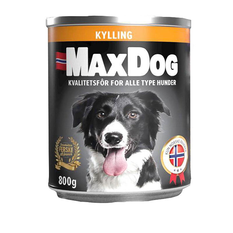 MaxDog Hundefutter 800 g Huhn, MaxDog Premium