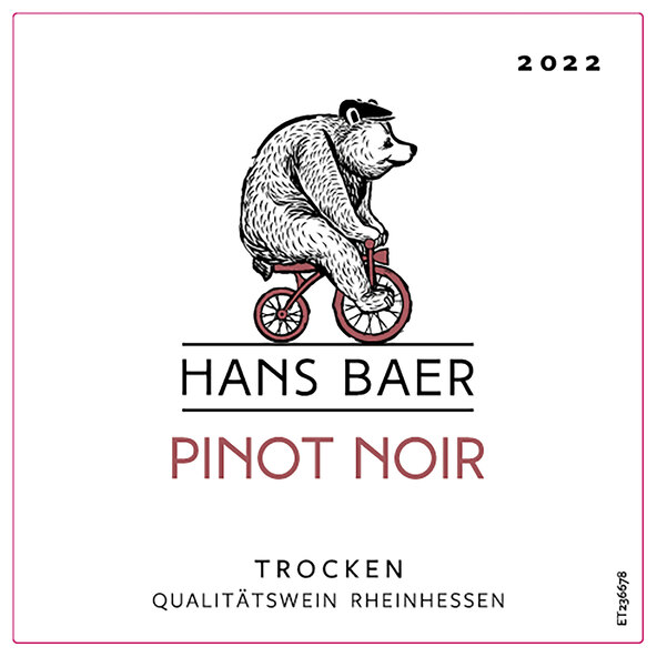 Spätburgunder Pinot Noir QbA, 12 φιάλες στα 0,25 l