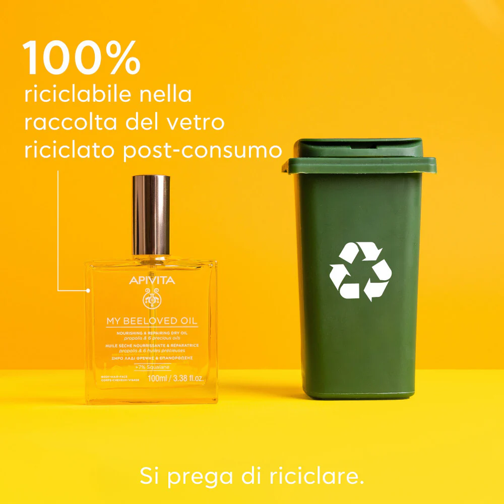 Capelli MY BEELOVED OIL - Olio Secco Nutriente e Riparatore - Olio Corpo, Olio Capelli Styling & Finish, Olio viso idratante