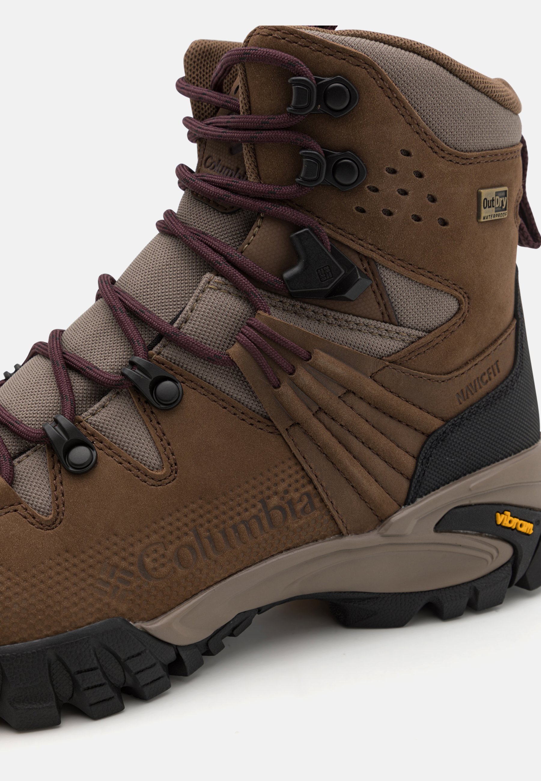 Columbia GEOTERRA - Wandelschoenen - donkerbruin/moonvista