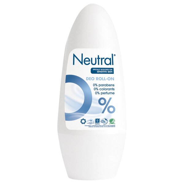 Neutral Parfumvrije dezodor roller<br>50ml