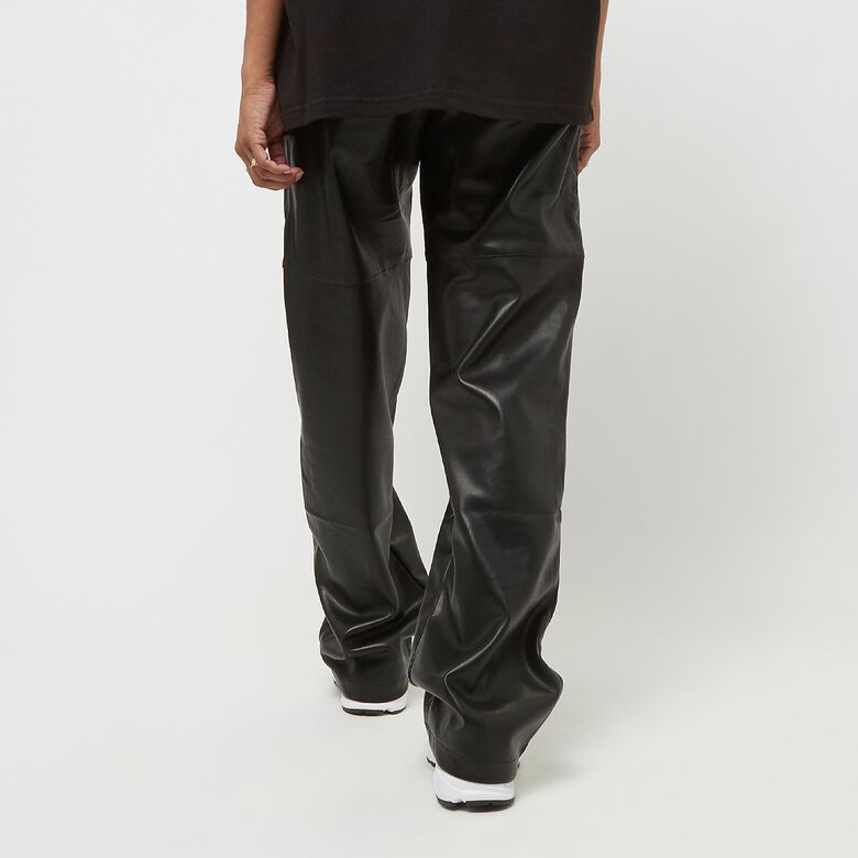 Liston wijde broek van imitatieleer