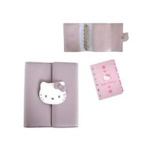 Organizador de agenda Hello Kitty morado claro