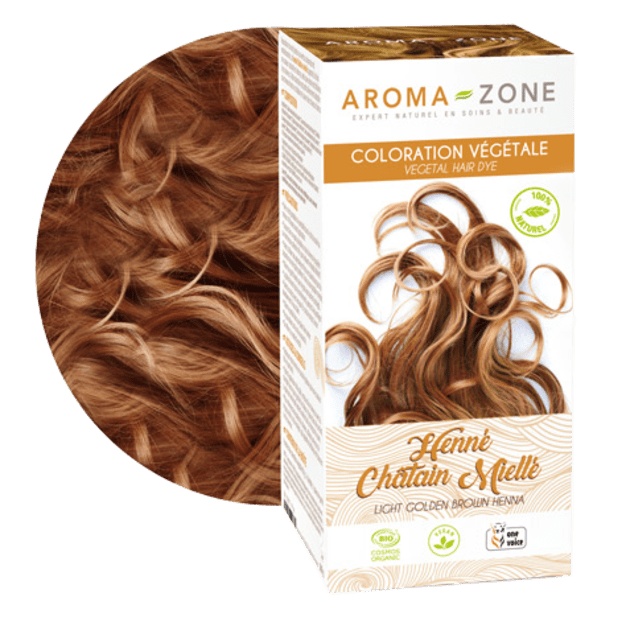 Bio-Henna in Honigbraun – Pflanzliche Haarfarbe
