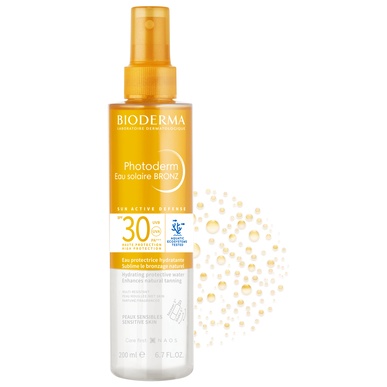 Bioderma Photoderm Eau Solaire Bron SPF30 aurinkovoidevesi 200 ml