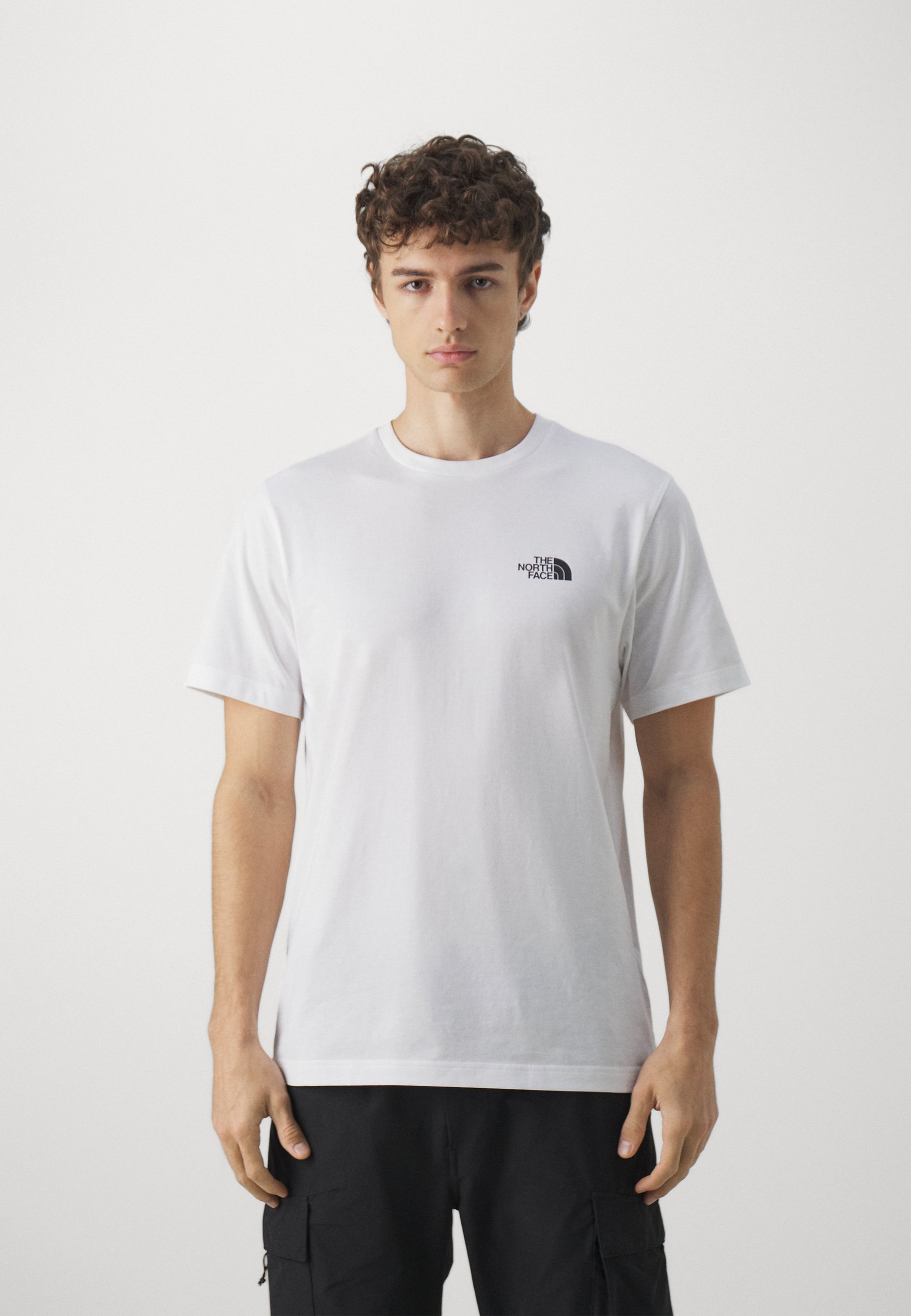 T-shirt The North Face M SS SIMPLE DOME - T-shirt de sport - blanc