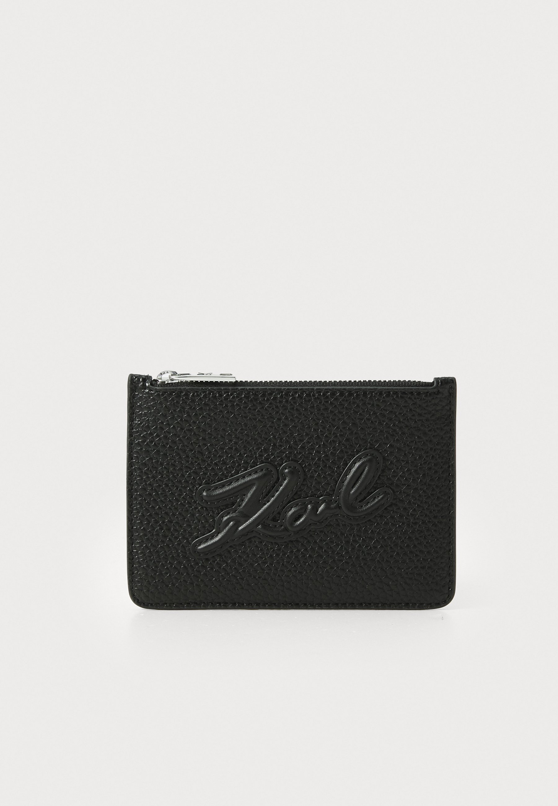 Porte-cartes zippé KARL LAGERFELD K/SKUARE - Portefeuille - noir