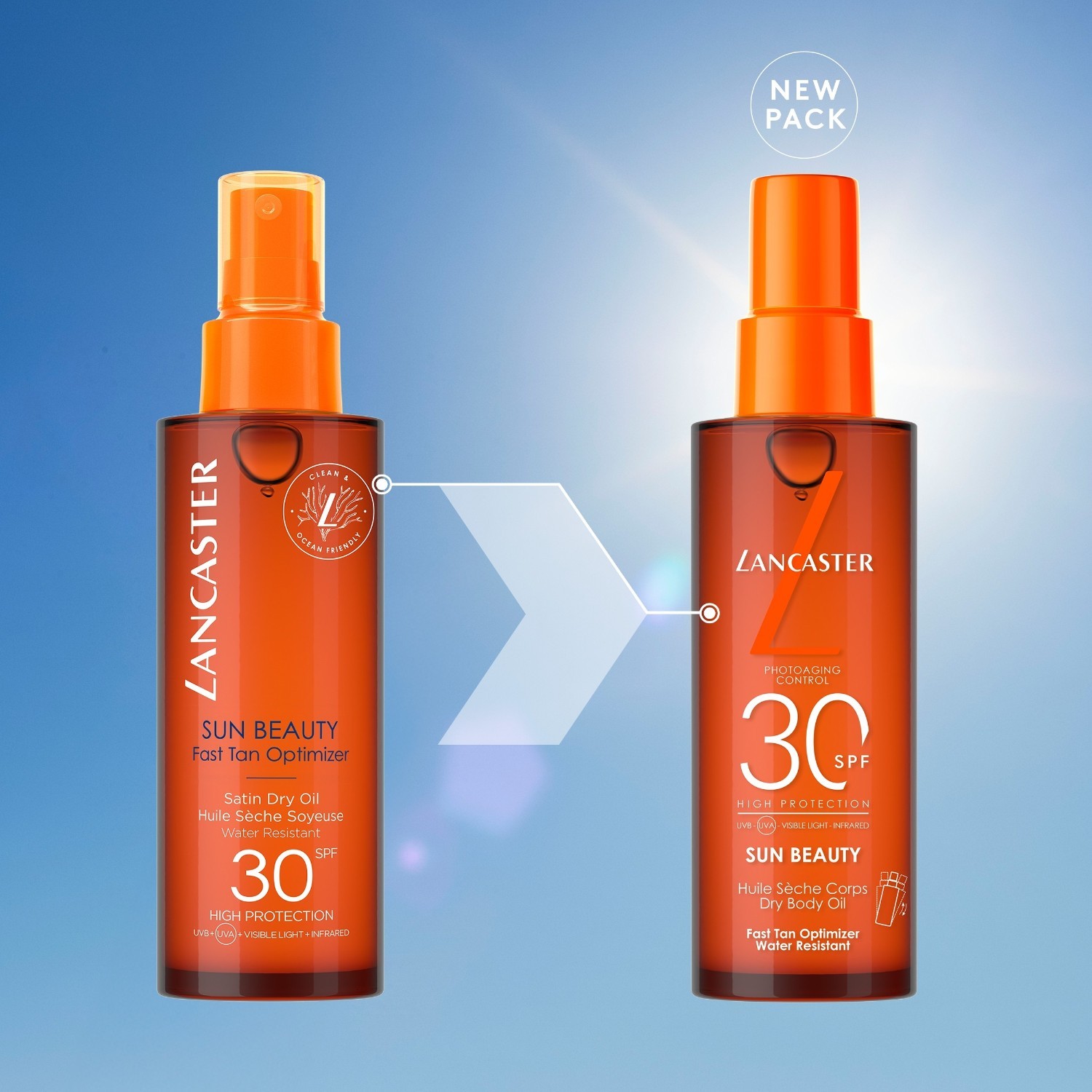 Lancaster Sun Beauty suho ulje za tijelo SPF 50 - 150 ml