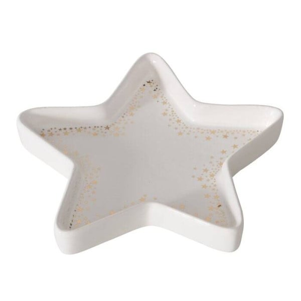 Ceramiczny półmisek w kształcie gwiazdy 17,5 x 17,5 cm