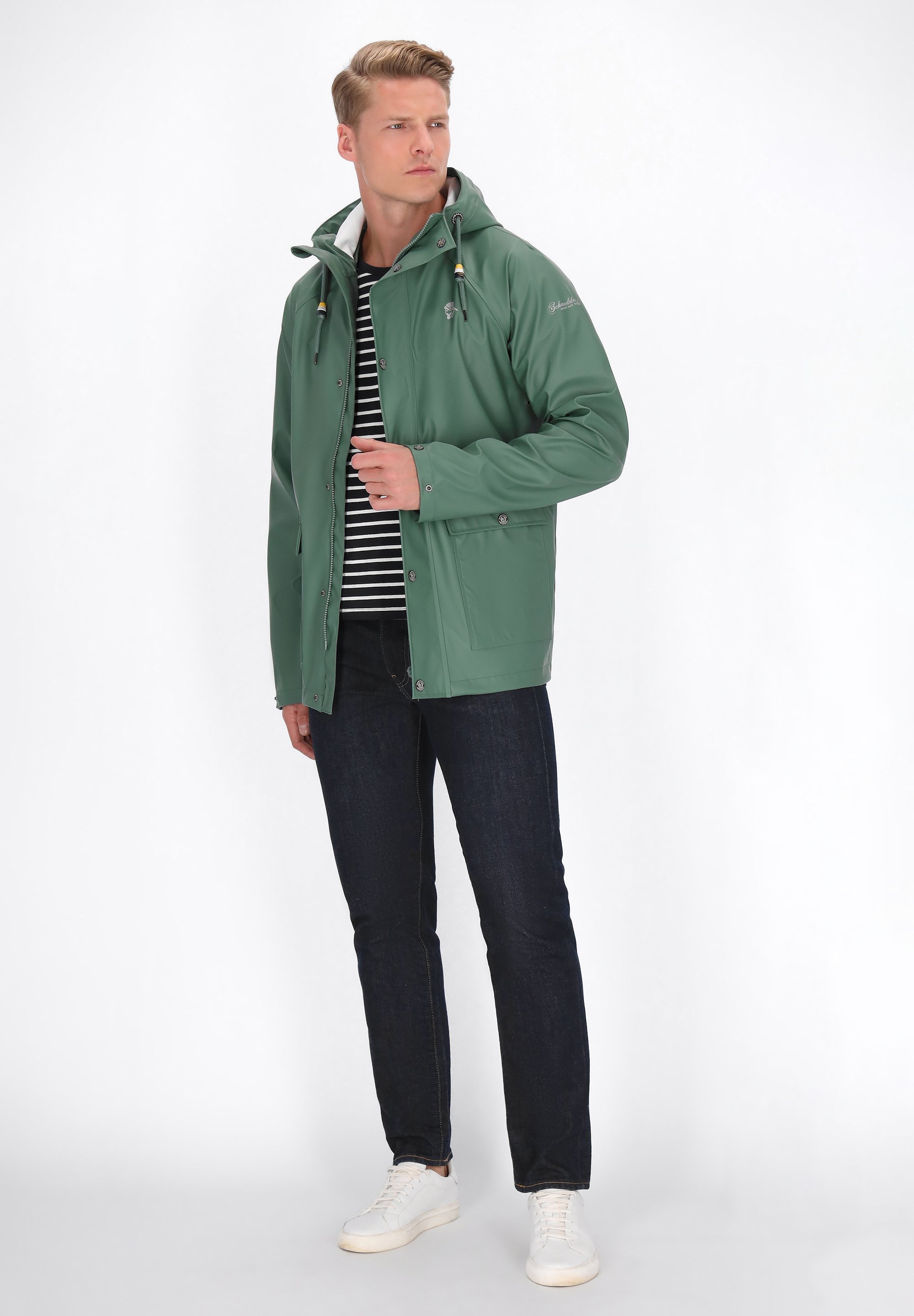 Giacca impermeabile Schmuddelwedda - verde