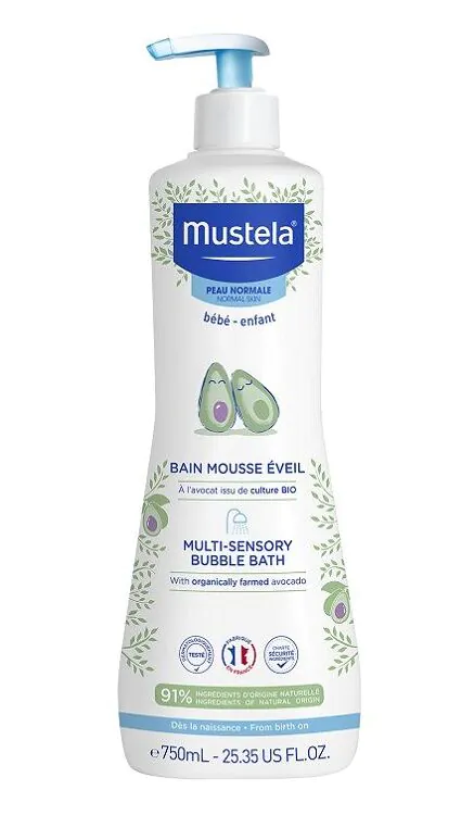 Mustela Bebe Bąbelkowa kąpiel Płyn do kąpieli dla dzieci
