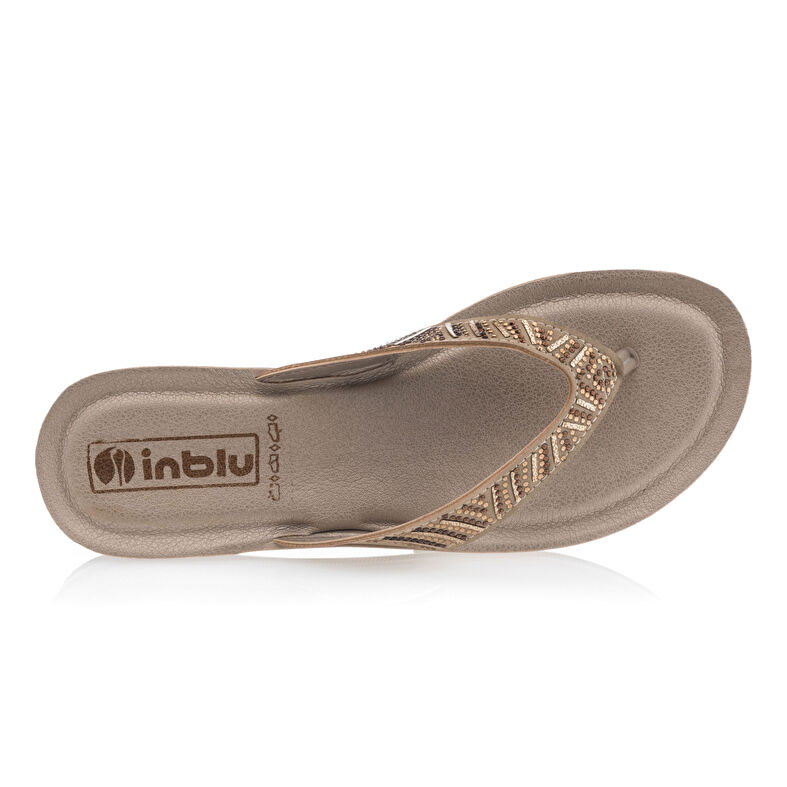 Bruine teensandalen voor dames