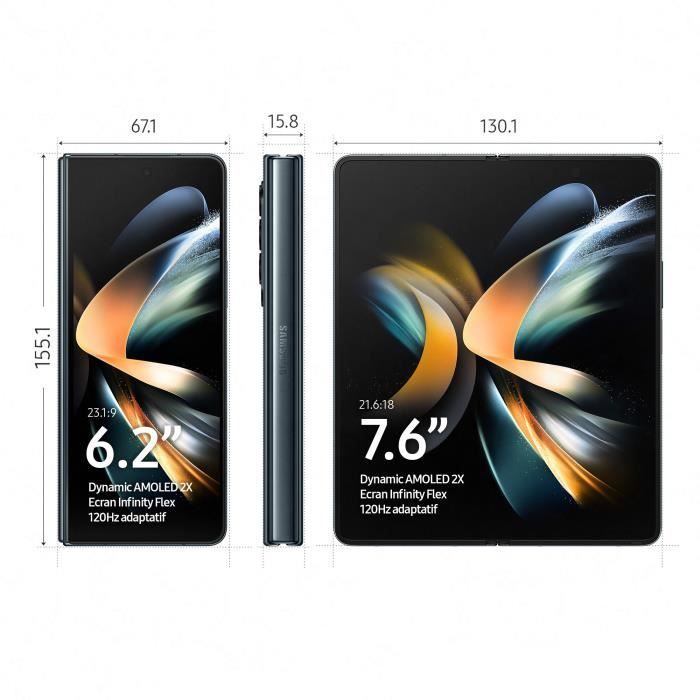 SAMSUNG Galaxy Z Fold4 512GB 5G Anthracite