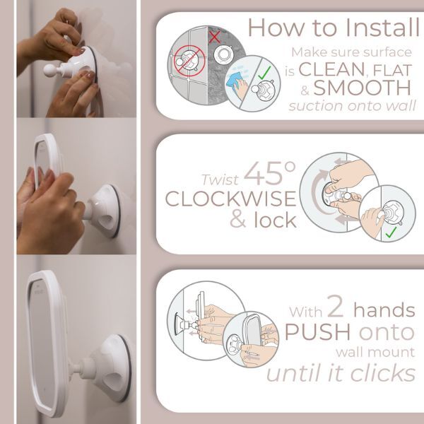 Espejo de baño antivaho STYLPRO