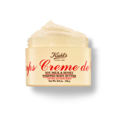 Kiehl's Creme Corps Soijamaidolla ja hunajalla kuorittu vartalovoide Kosteuttava ja ravitseva vartalovoide 24 tunnin vaikutus 226 g