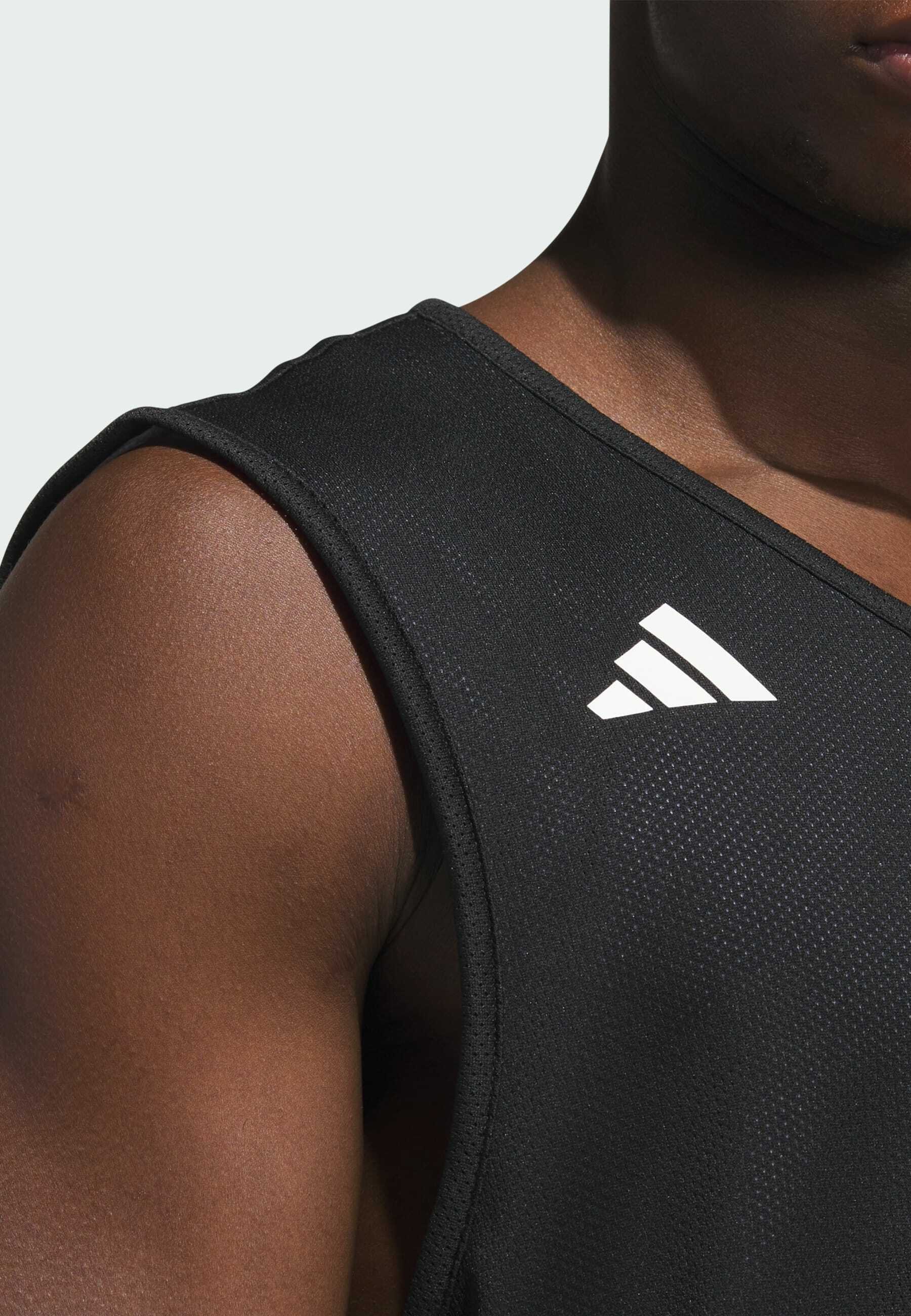 adidas Performance 3G SPEED REVERSIBLE BASKETBAL - Top - zwart wit