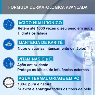 Uriage Eau Thermale kosteuttava huulipunapuikko 4 g 4 g