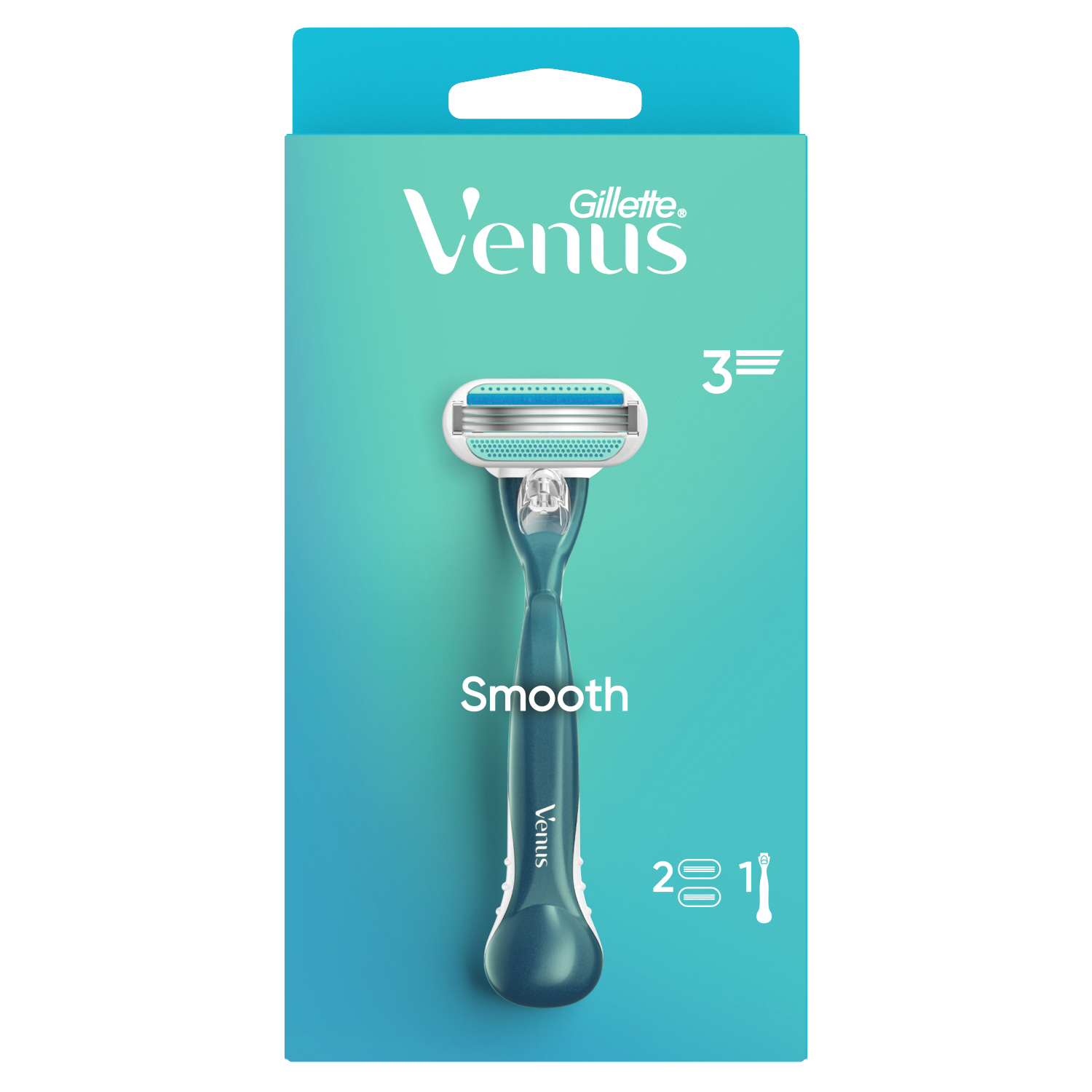 Gillette Venus -höylä 1 kpl + 2 terää