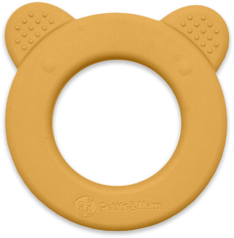 Grizalo Petite&Mars Beary z ropotuljico