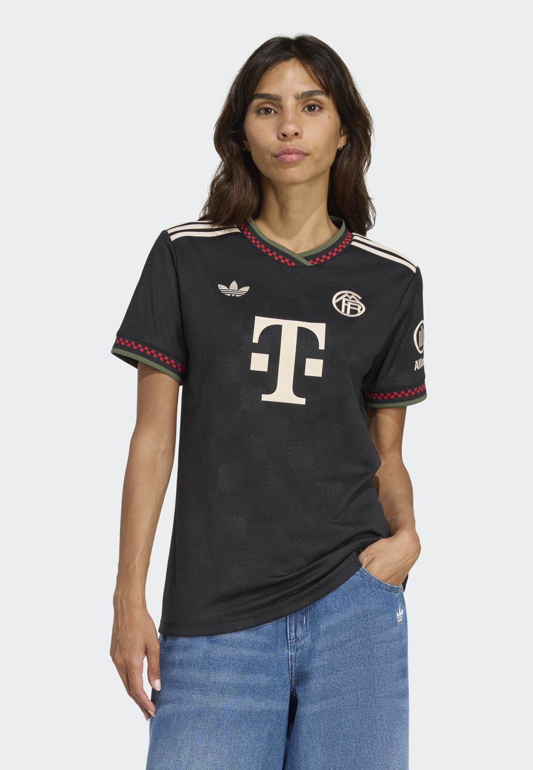 adidas Originals FC BAYERN - T-shirt met print - zwart